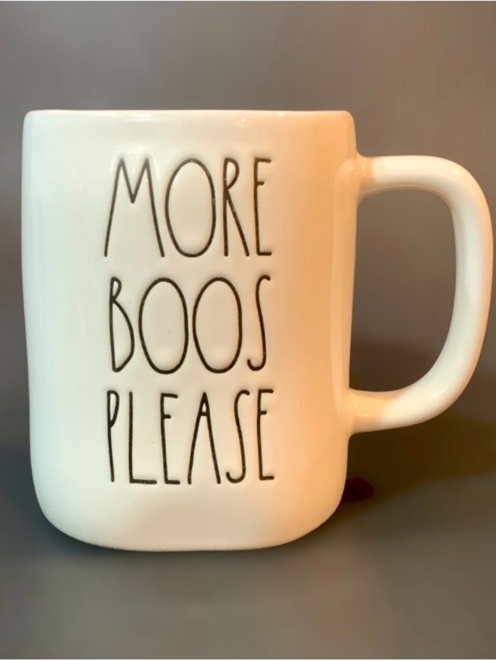 Rae Dunn 'MORE BOOS PLEASE' Mug - Picture 2 of 7